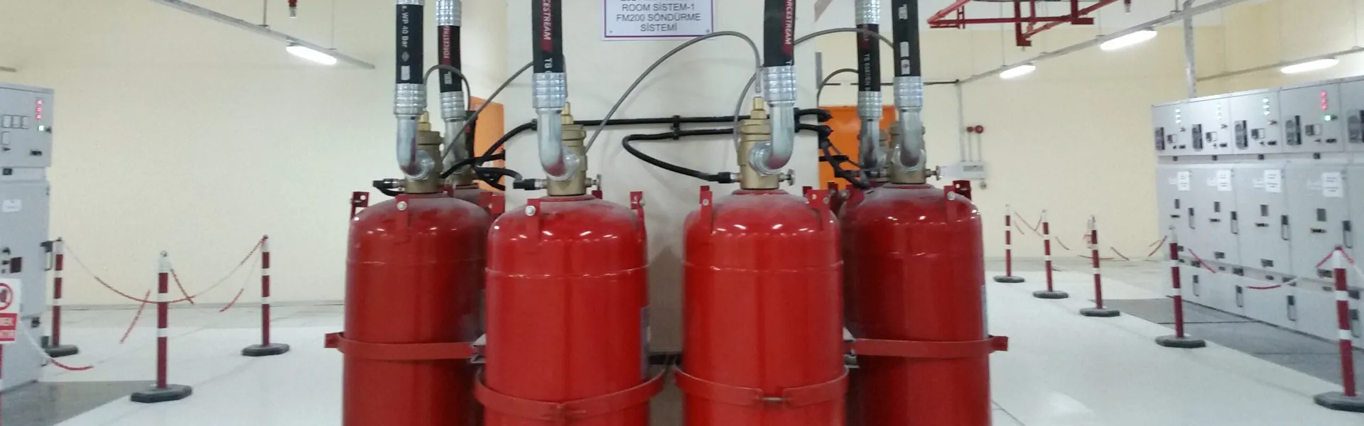 FM200 tűzoltás